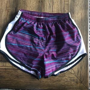 Nike and New Balance running shorts